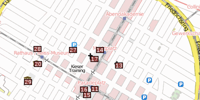 Stadtplan Marktplatzbrunnen 