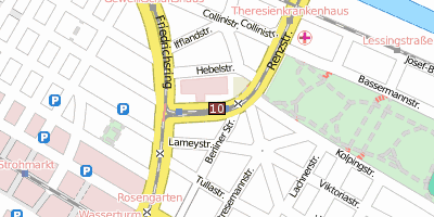 Nationaltheater Mannheim Stadtplan
