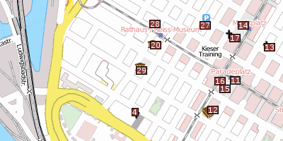Zeughaus  Mannheim Stadtplan
